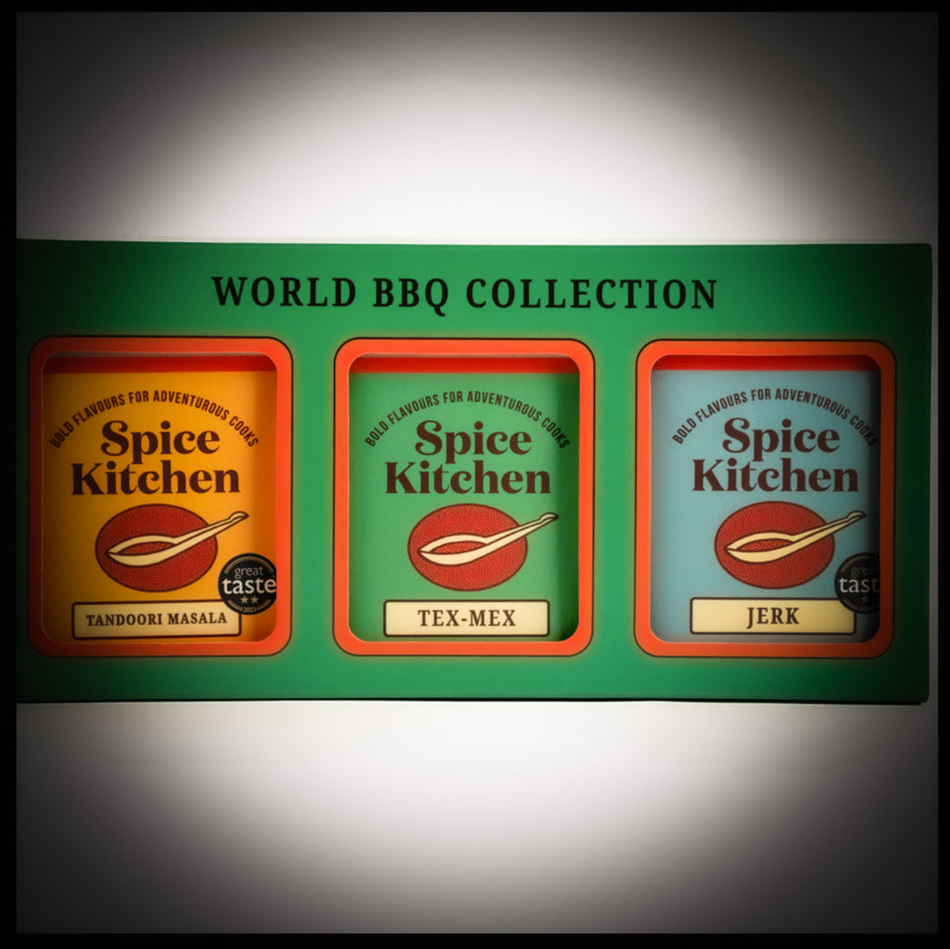 Spice Kitchen World Barbecue Blend Trio Gift Pack