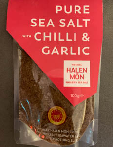 Halen Môn Pure Sea Salt Flakes with Chilli & Garlic