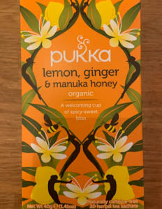Pukka  Lemon, Ginger & Manuka Honey 20 Teabags